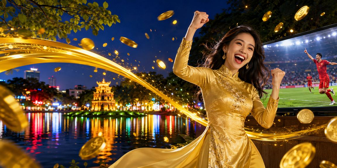 Người dùng tại Hà Nội nhận cashback và bonus khi chơi game trực tuyến mặc áo dài
