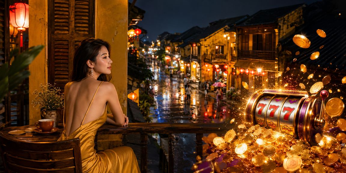 Người dùng Hội An chơi slot game trực tuyến trên điện thoại