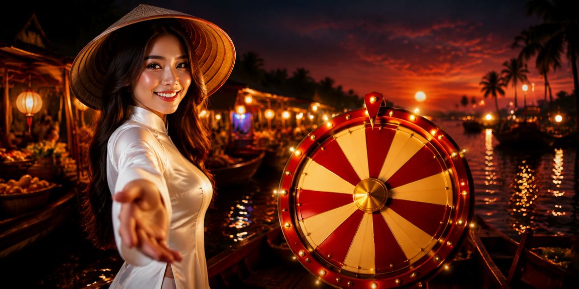 Người chơi Roulette trực tuyến trên bãi biển Phú Quốc với điện thoại