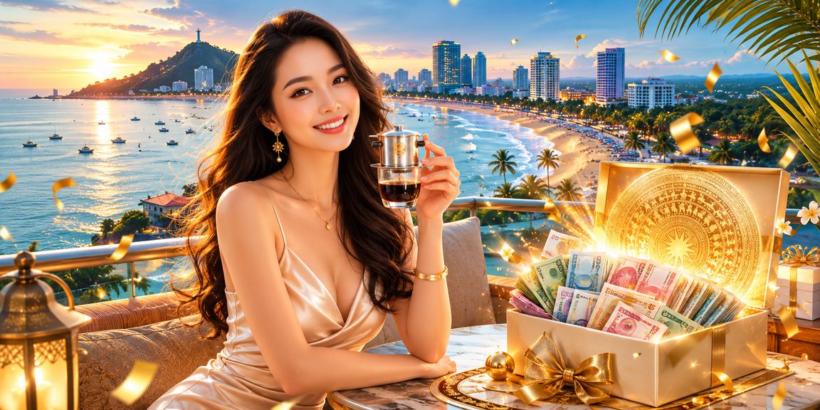 Người chơi tại Vũng Tàu thưởng thức cà phê và trải nghiệm casino trực tuyến trên điện thoại
